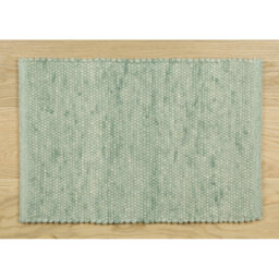 Handmade Light Turquoise Area Rug