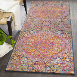 Arteaga Power Loom Garnet/Burnt Orange Rug