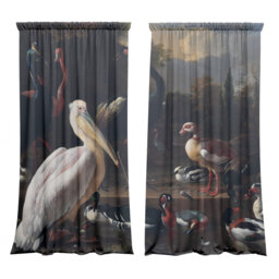 Melway Velvet Blackout Curtain Panel Pair