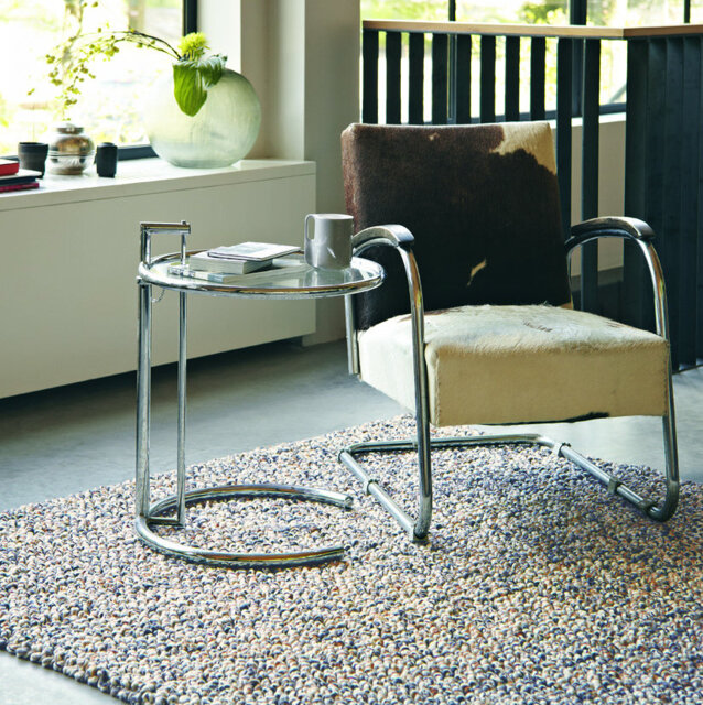 Marble Hand-Woven Grey/Beige Area Rug