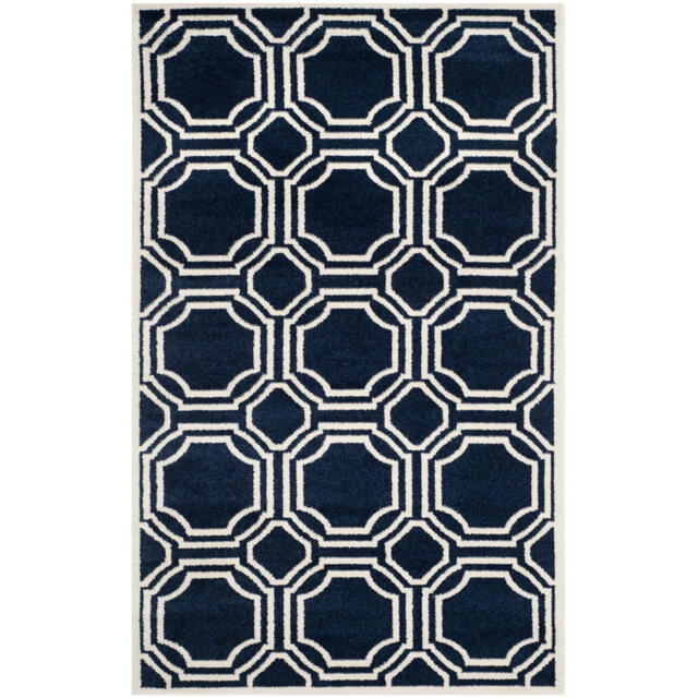 Soler Geometric Hand Woven Indoor / Outdoor Area Rug