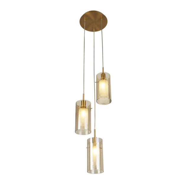 Catlett 3 - Light Cylinder Chandelier