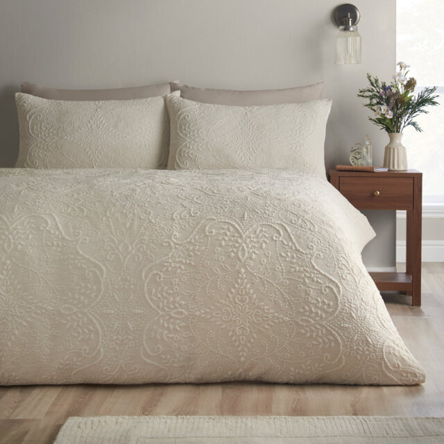 Amelia Jacquard Duvet Cover Set