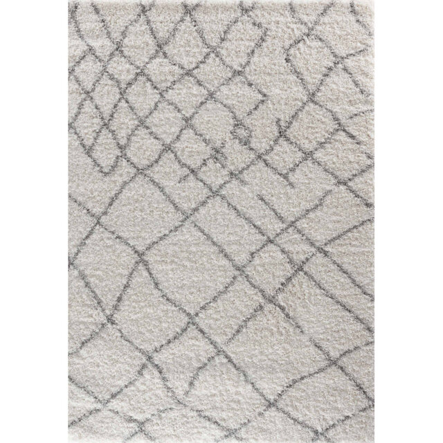 Thornburg Shaggy Light Cream Indoor/Outdoor Rug