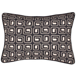Safara Abstract Rectangular Cushion