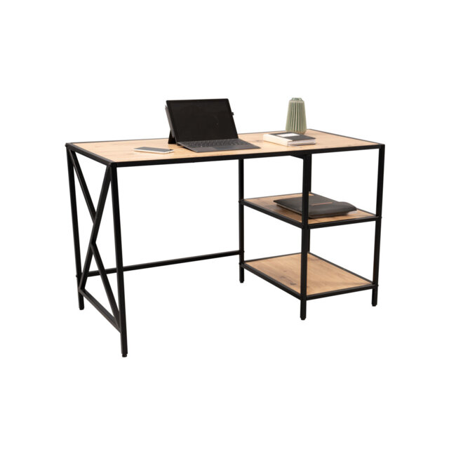 Calixte Metal Base Writing Desk