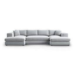 Micadoni Home Upholstered Large Corner Sofa