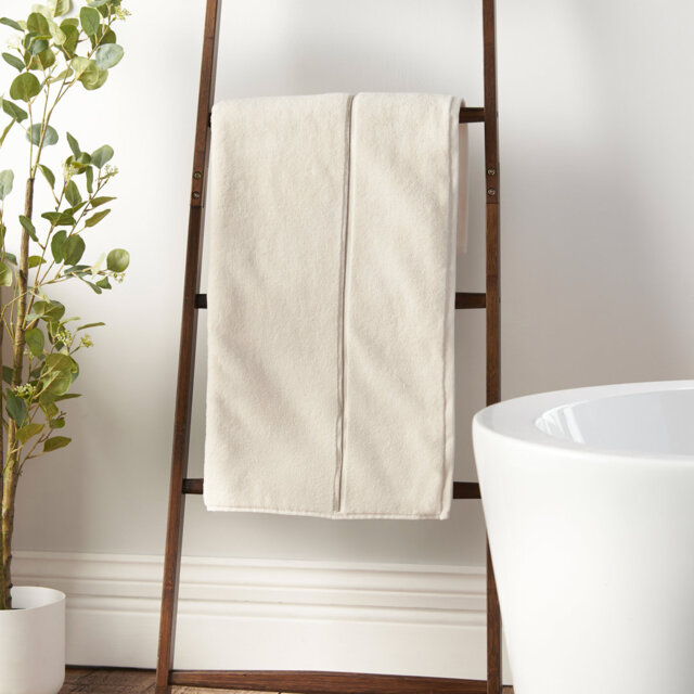 Zero Twist Satin Stitch Cotton Bath Sheet 100% Cotton Plush Bath Sheet