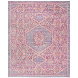 Trowbridge Looped Lavender/Fuchsia Rug