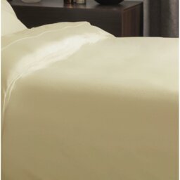 Plain Dye Brushed Cotton Flannelette Solid Colour Duvet Cover