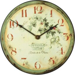 French Vineyard Wall Clock - 36cm