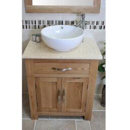 Deese 750mm Free-standing Vanity Unit