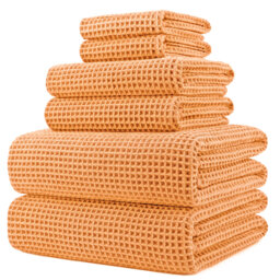 Bourges 6 Piece Quick Dry Bath Towels Multi-Size Set