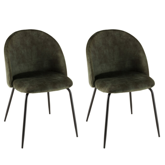 Luanna 47cm H Velvet Upholstered Side Chair