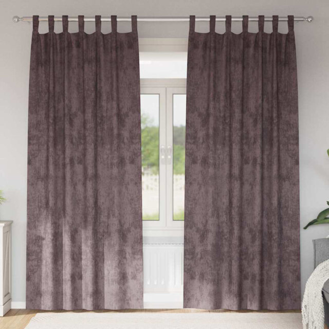 Alithia Velvet Room Darkening Curtain Pair
