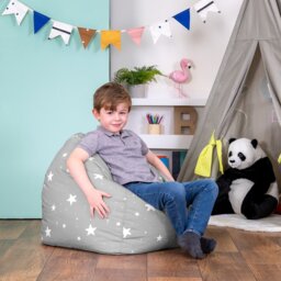 Kids Starry Skies Print Classic Bean Bag
