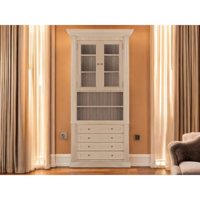 Zelma 240cm H x 100cm W Library Bookcase