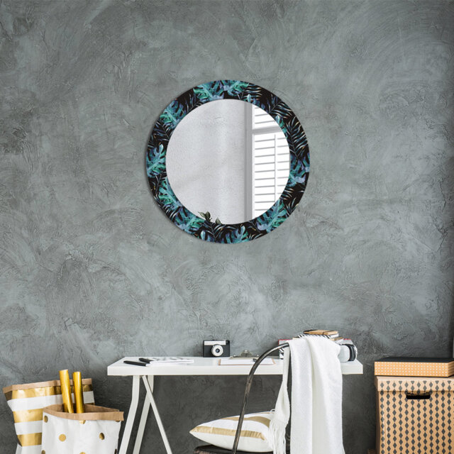 Huldar Glass Flat Wall Mirror