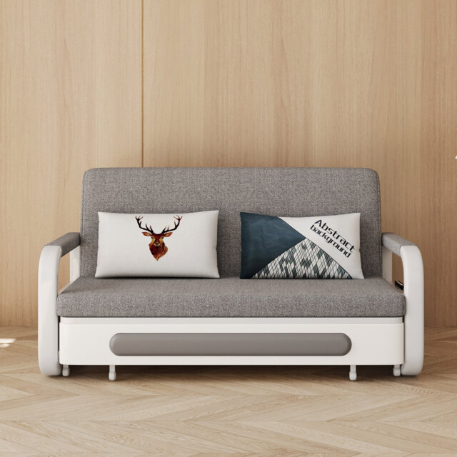 Picture Idea: Small Space Sofa Bed With Storage Convertible Sleeper With Pocket