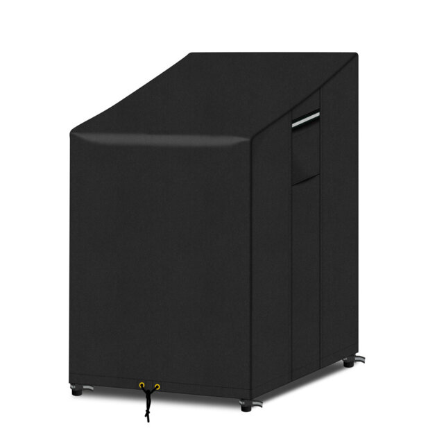 Waterproof 600D Oxford Fabric Chair Cover with Air Vent, Outdoor Stacking Chair Protection