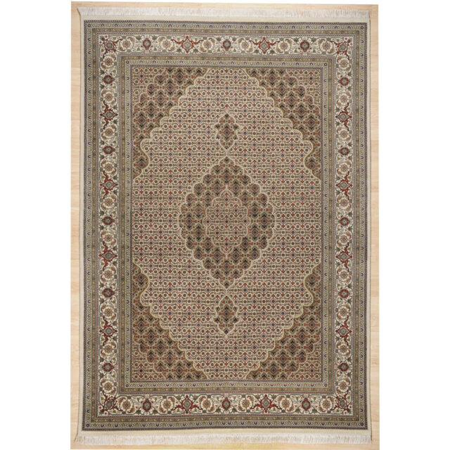 Herkimer Oriental Wool Hand Knotted Area Rug