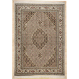 Herkimer Oriental Wool Hand Knotted Area Rug