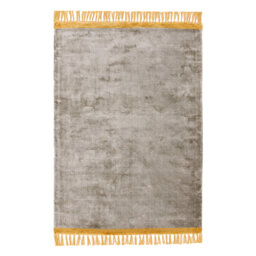 Allred Handmade Flatweave Silver/Mustard Rug