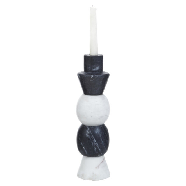 Ayme Marble Tabletop Candlestick