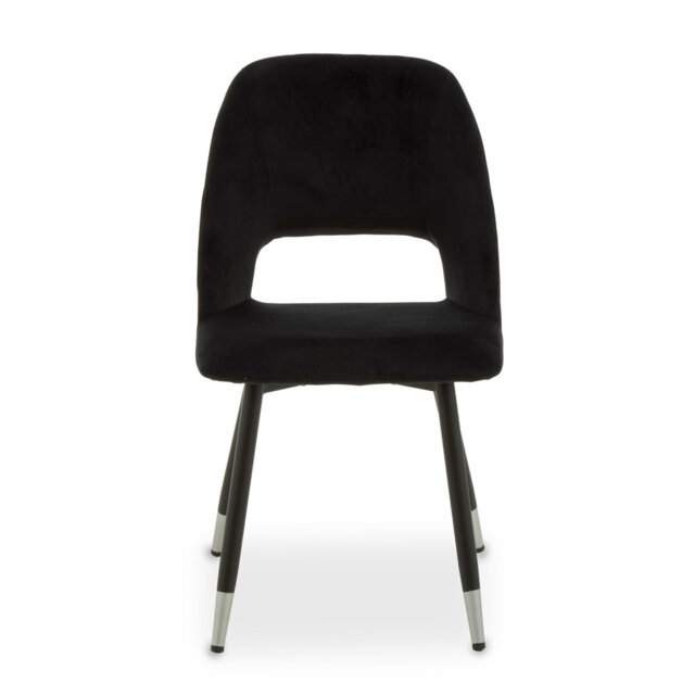 45cm H Velvet Upholstered Side Chair