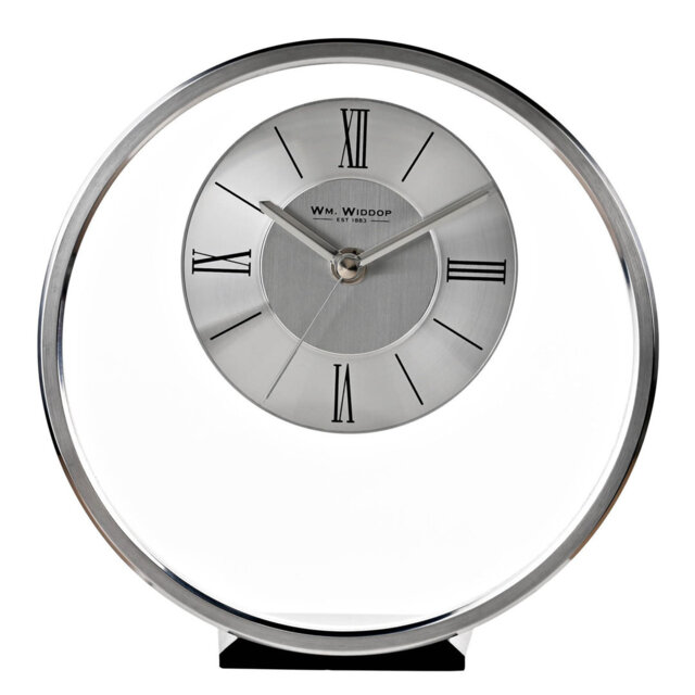 Ovid Metal Mantel Clock