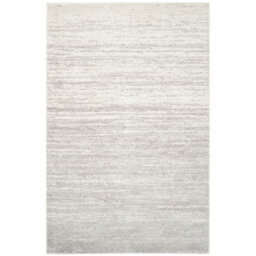 Hornsey Looped/Hooked Ivory/Silver Rug
