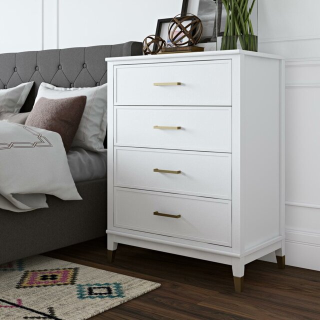 4 Drawer 75Cm W Chest Of Drawers