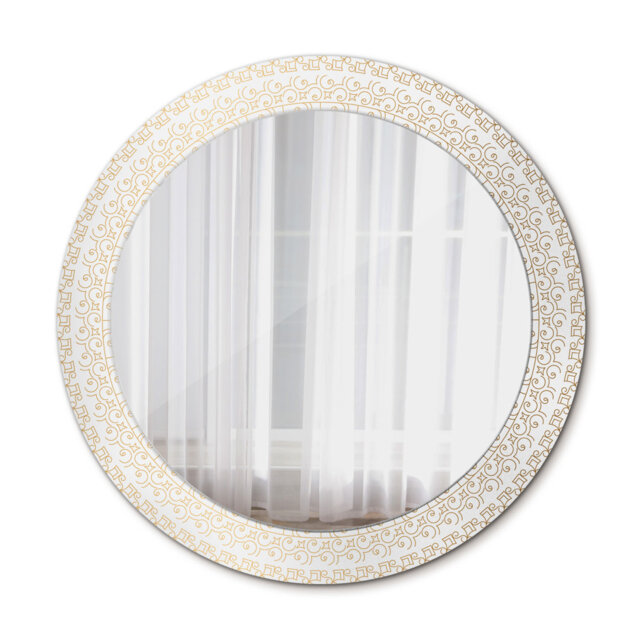 Huldar Glass Flat Wall Mirror