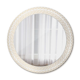 Huldar Glass Flat Wall Mirror