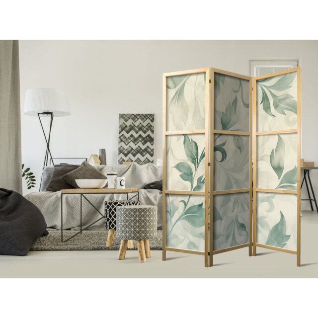 1710cm H Solid Wood Folding Room Divider