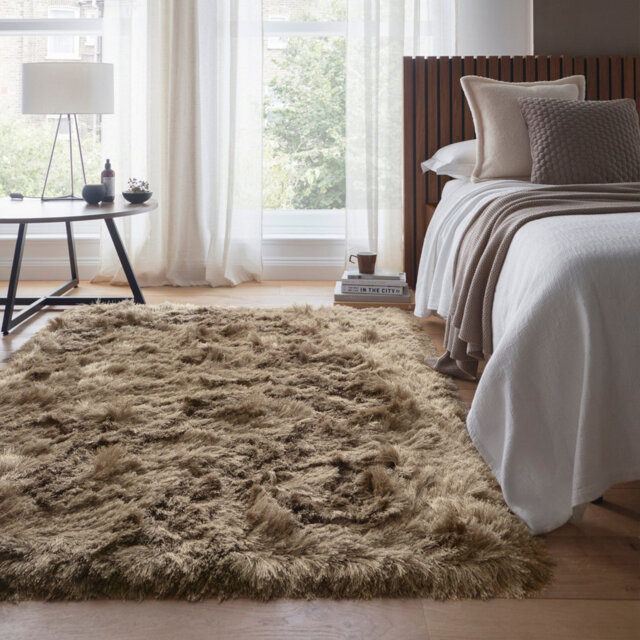 Glamour Deluxe Champagne 120x170cm Rug