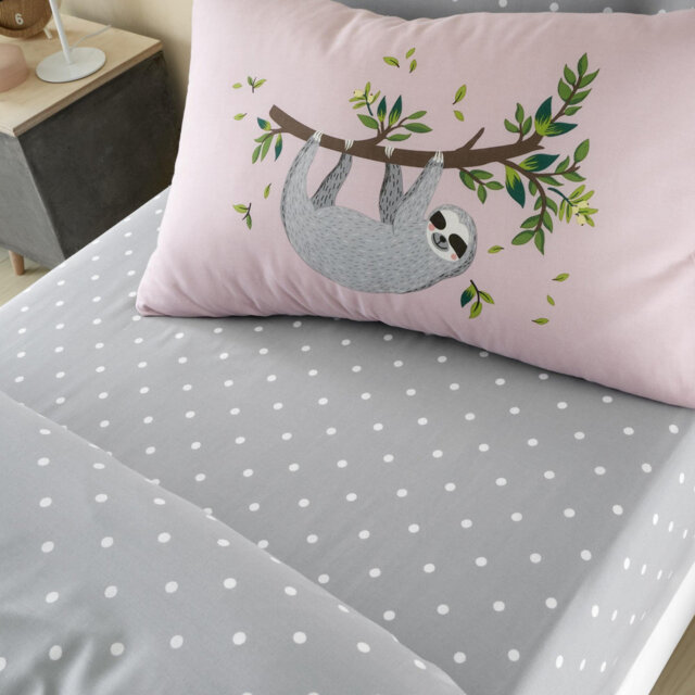 Kids Outdoor Play Fitted Sheet Set Cotton Blend Bedding with Pillowcases Elasticated Corners Secure Fit Soft Breathable Easy Care