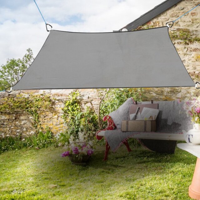 Drumourne 3.6m x 3.6m Square Shade Sail
