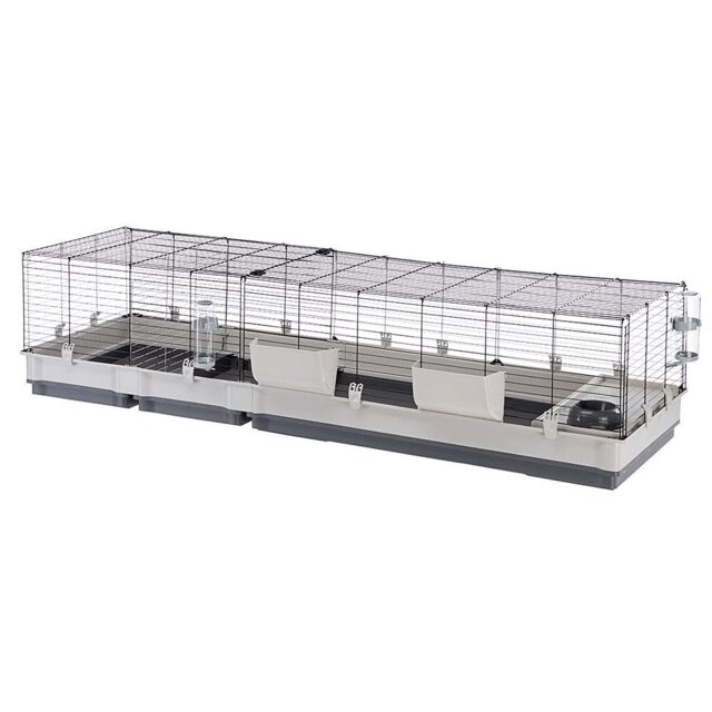 Ferplast Rabbit Cage Krolik 200 205 x 60 x 50cm Gray