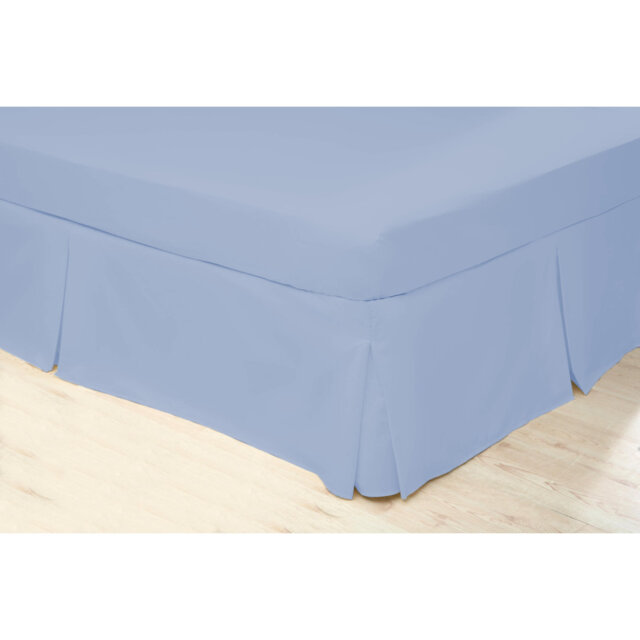 200 TC 50/50 Percale Polycotton Tailored Bed Skirt