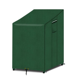 Waterproof 600D Oxford Fabric Chair Cover with Air Vent, Outdoor Stacking Chair Protection