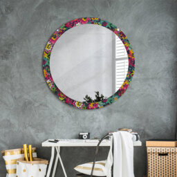 Huldar Glass Flat Wall Mirror