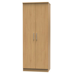 Borgeson Tall Double Hanging Wardrobe in Kashmir Gloss & Kashmir