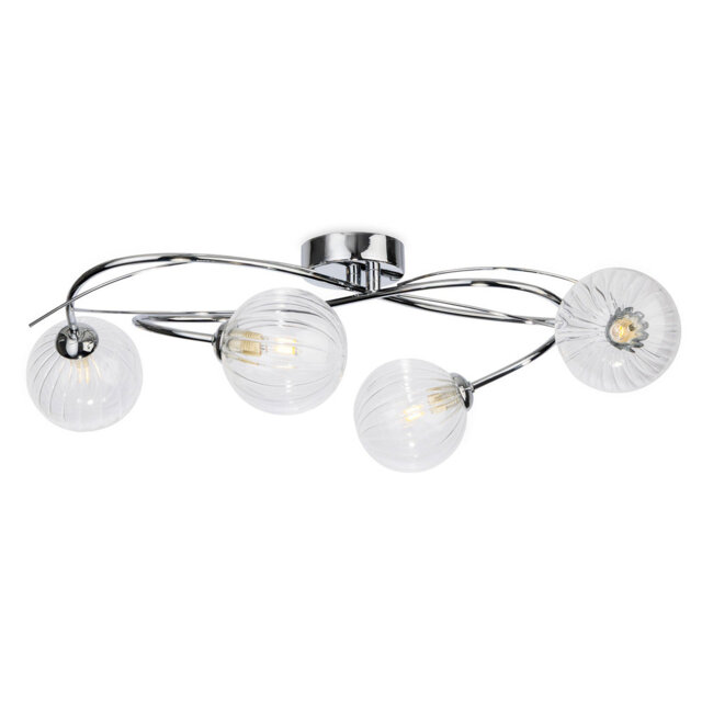 Elba 6 Light Flush Ceiling Fitting