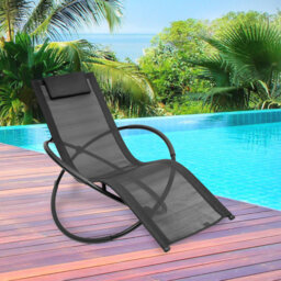 Outdoor Aayana Rocking Plastic Chair