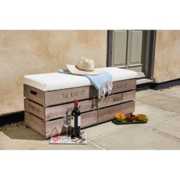 Chambersville Solid Wood Pine Outdoor Bench