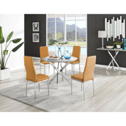 Eubanks 4 - Person Dining Set