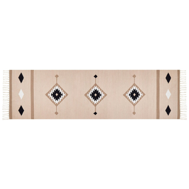 Zoie Moroccan Cotton Hand Woven Area Rug