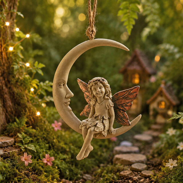 Ashton-in-Makerfield Fairies Weather Resistant Resin Garden Statue