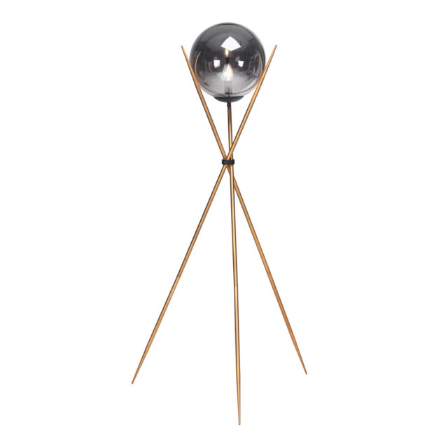 Aften 160cm Gold Tripod Floor Lamp